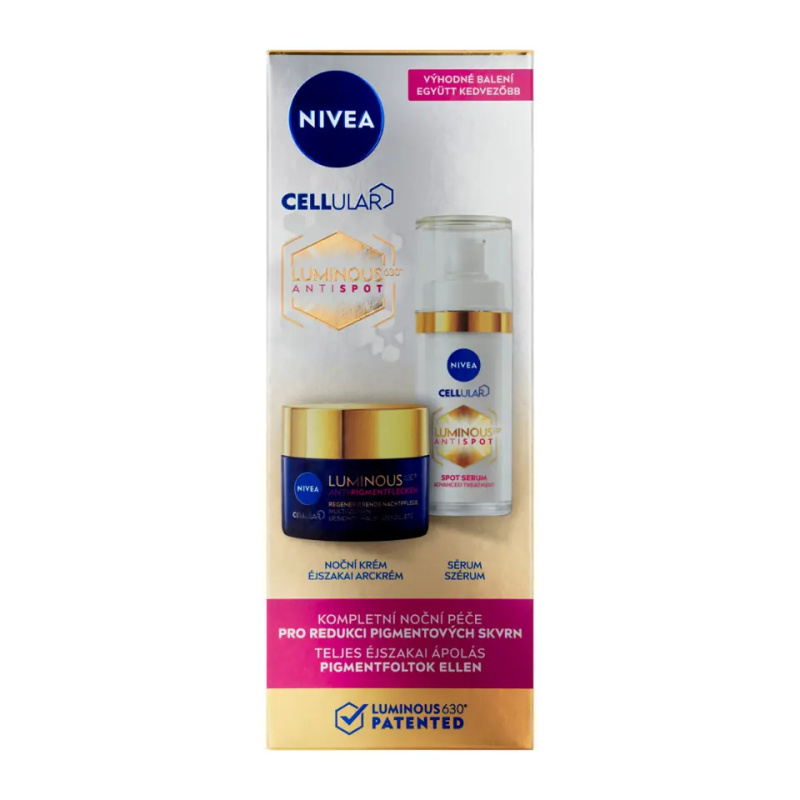 NIVEA Luminous dárková sada proti pigmentovým skvrnám