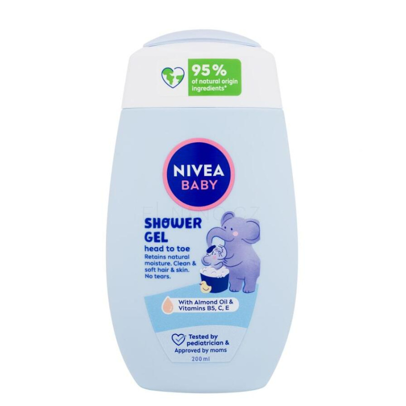NIVEA BABY sprchový gel na tělo a vlasy 200 ml