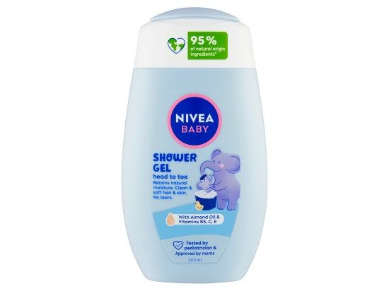 NIVEA BABY sprchový gel na tělo a vlasy 200 ml