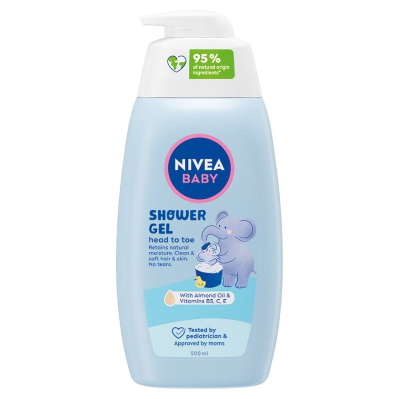 NIVEA BABY sprchový gel na tělo a vlasy 500 ml