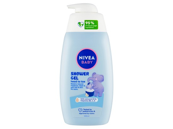 NIVEA BABY sprchový gel na tělo a vlasy 500 ml