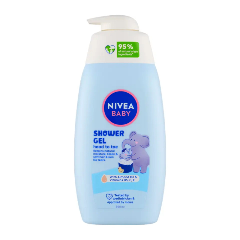 NIVEA BABY sprchový gel na tělo a vlasy 500 ml