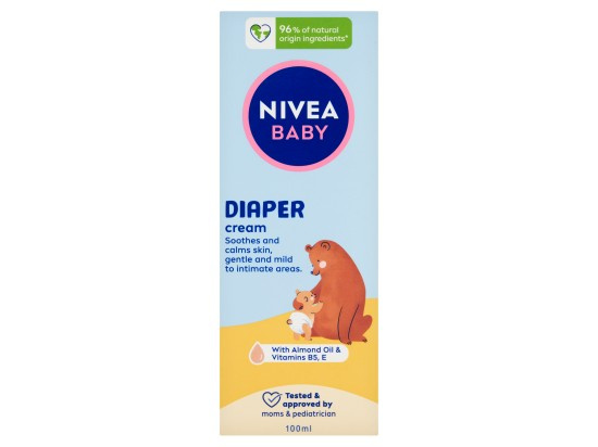 NIVEA BABY ochranný krém na každodenní péči o zadeček 100 ml