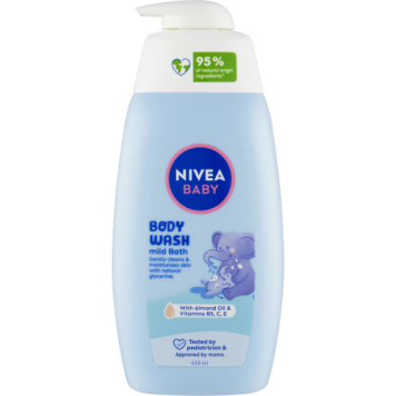 NIVEA BABY jemný sprchový gel 450 ml