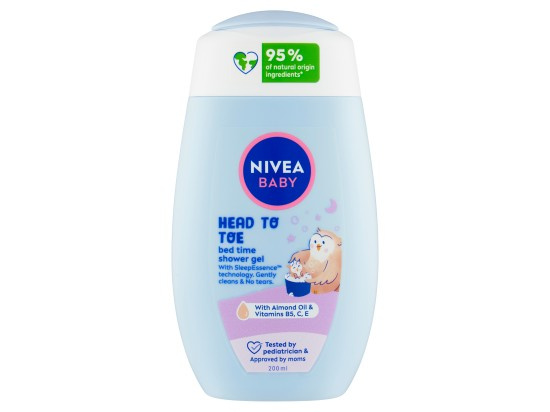 NIVEA BABY Bed Time sprchový gel na tělo a vlasy 200 ml