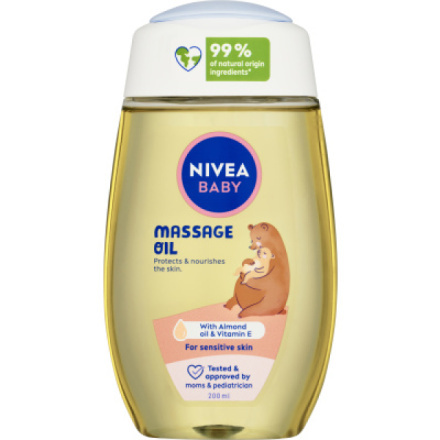 NIVEA BABY masážní olej 200 ml