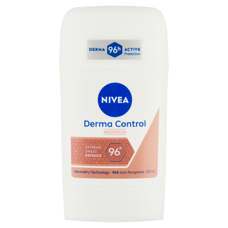 NIVEA Derma Dry Control tuhý antiperspirant 50 ml