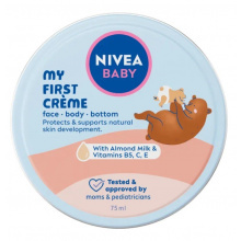 NIVEA BABY multifunkční krém na obličej a tělo 75 ml