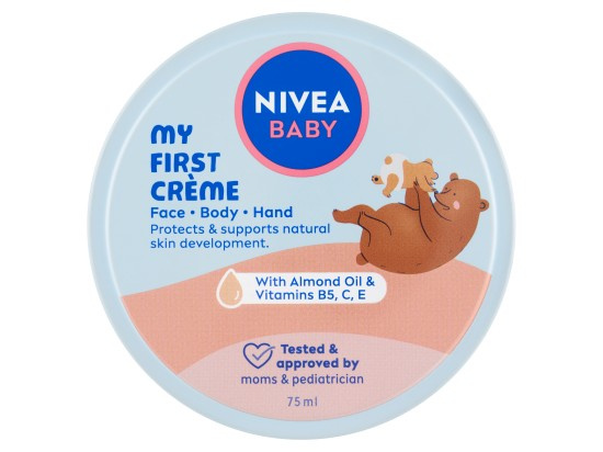 NIVEA BABY multifunkční krém na obličej a tělo 75 ml