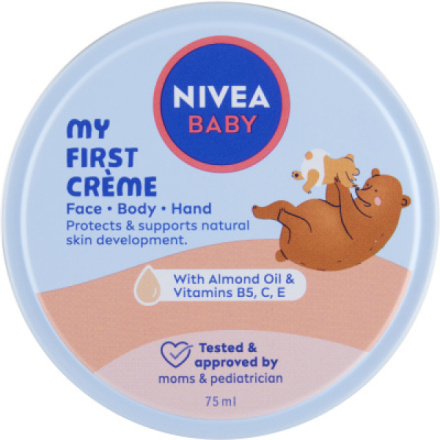 NIVEA BABY multifunkční krém na obličej a tělo 75 ml
