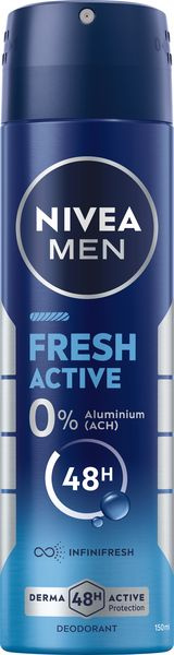 NIVEA MEN Fresh Active deodorant ve spreji 150 ml