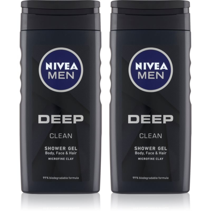 NIVEA MEN Deep sprchový gel pro muže výhodné balení