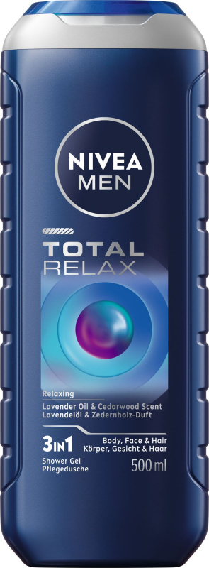NIVEA MEN Total Relax relaxační sprchový gel 500 ml