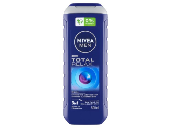 NIVEA MEN Total Relax relaxační sprchový gel 500 ml