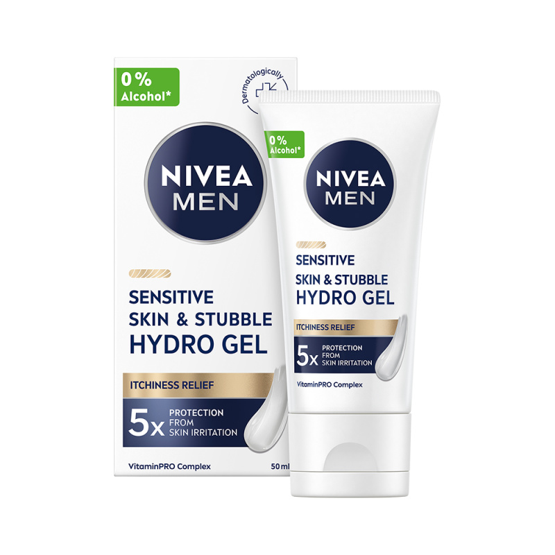 NIVEA MEN Sensitive krémový gel pro zklidnění pleti pro muže 50 ml