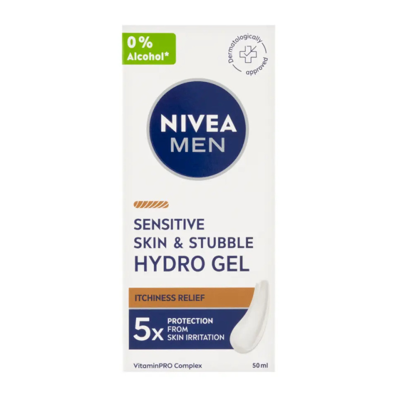 NIVEA MEN Sensitive krémový gel pro zklidnění pleti pro muže 50 ml