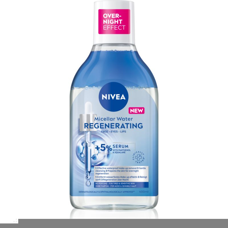 NIVEA Micellar Regenerating čisticí micelární voda s regeneračním účinkem 400 ml