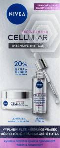 Nivea Cellular Expert Filler Vyplňující hyaluronové sérum a denní krém 30 ml  50 ml