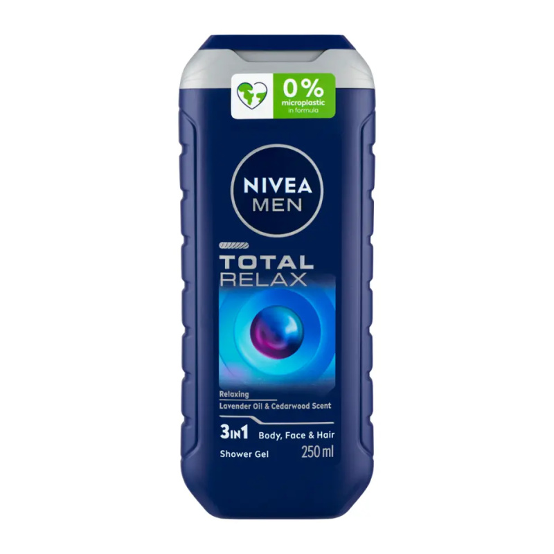 NIVEA MEN Total Relax relaxační sprchový gel pro muže 250 ml