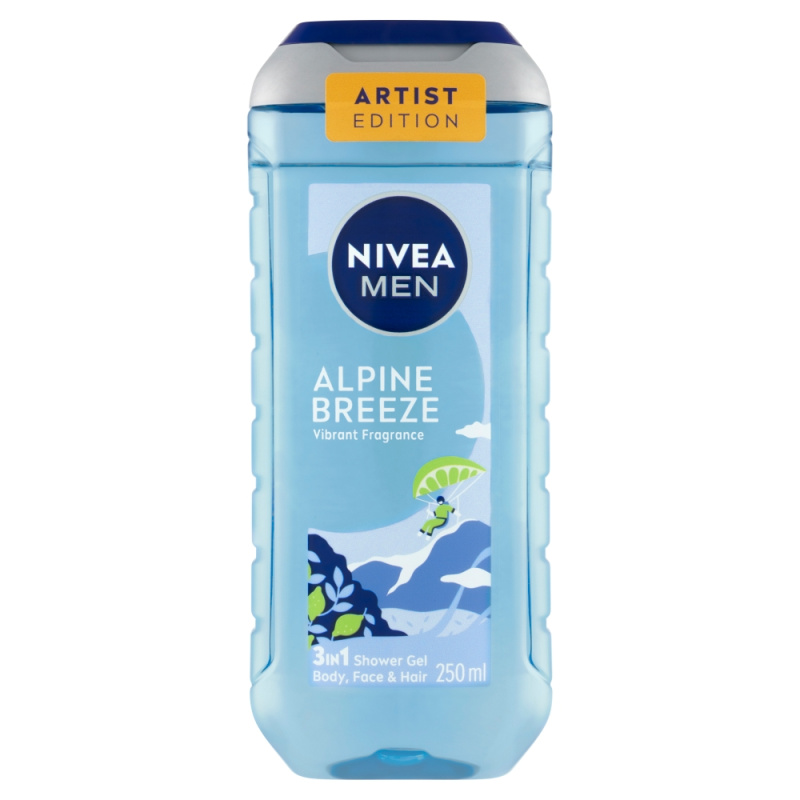 NIVEA MEN Alpine Breeze sprchový gel na tělo a vlasy 250 ml