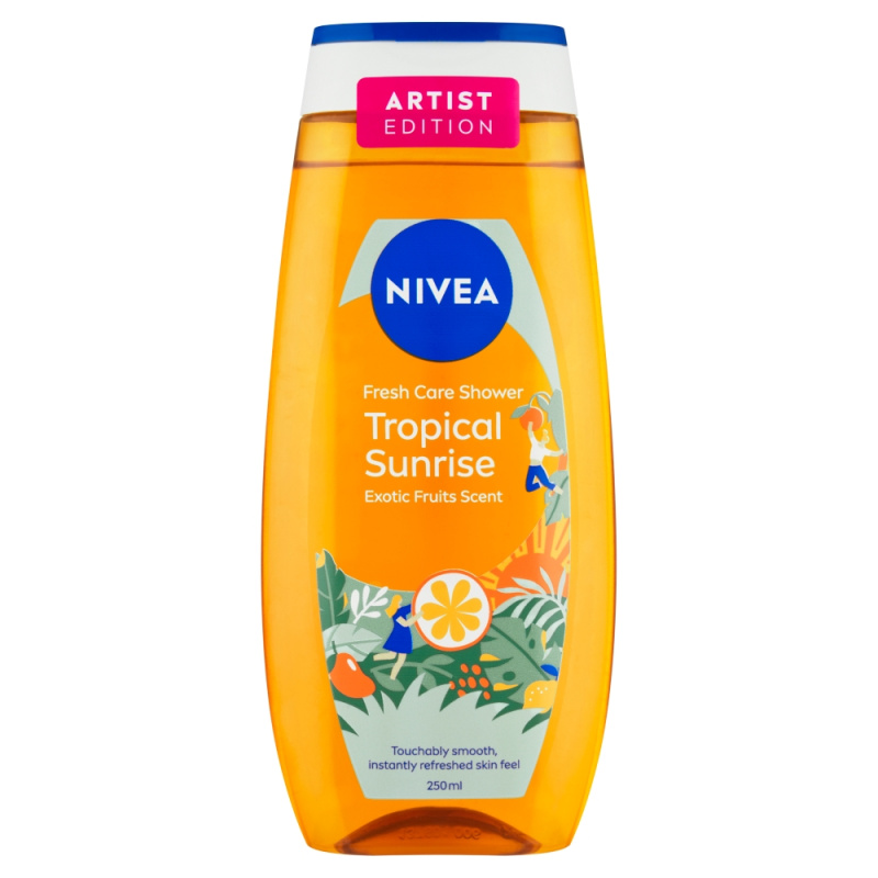 NIVEA Tropical Sunrise hydratační sprchový gel 250 ml