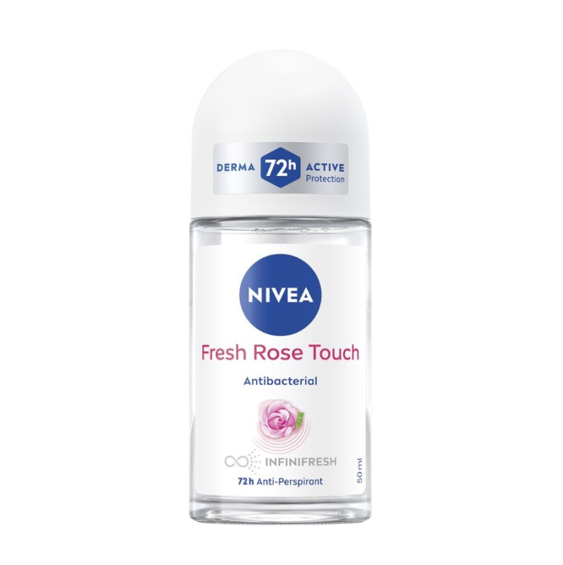 Nivea Rose Touch kuličkový antiperspirant pro ženy 50 ml