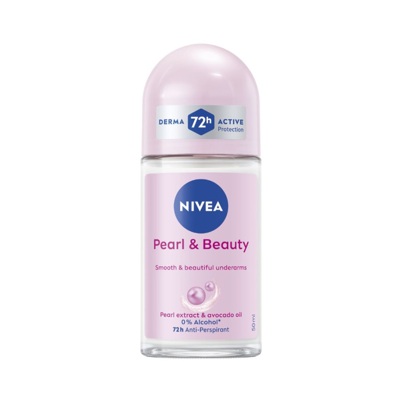 NIVEA Pearl & Beauty kuličkový antiperspirant pro ženy 48h 50 ml