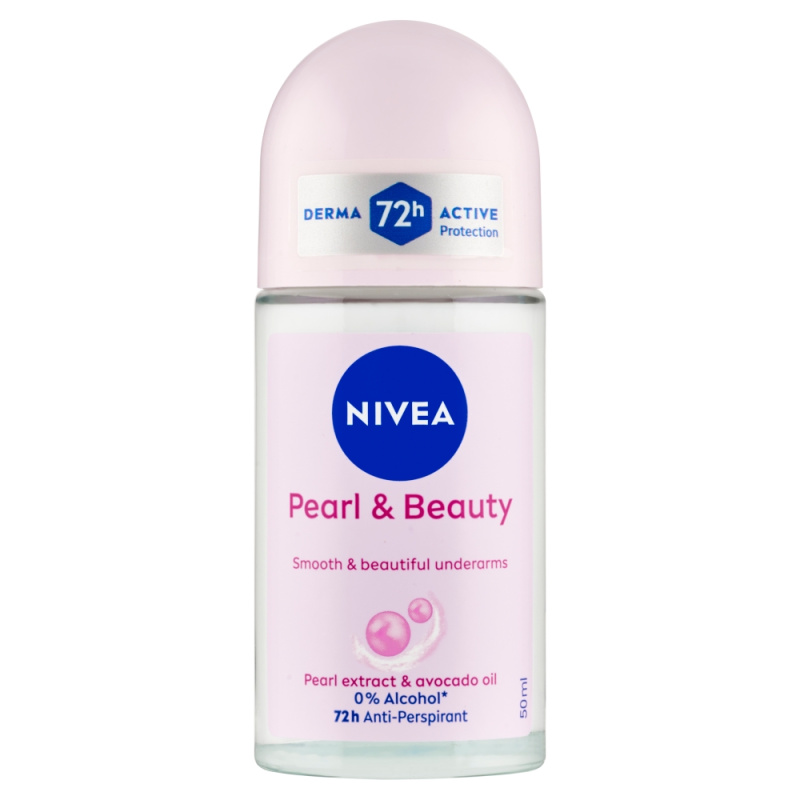 NIVEA Pearl & Beauty kuličkový antiperspirant pro ženy 48h 50 ml