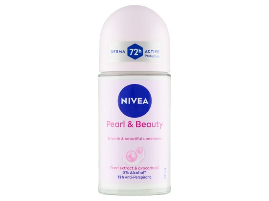 NIVEA Pearl & Beauty kuličkový antiperspirant pro ženy 48h 50 ml