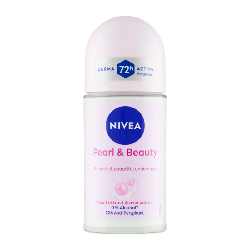 NIVEA Pearl & Beauty kuličkový antiperspirant pro ženy 48h 50 ml