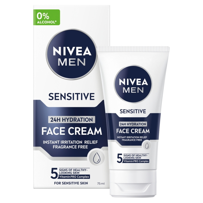 NIVEA MEN Sensitive hydratační krém pro muže 75 ml