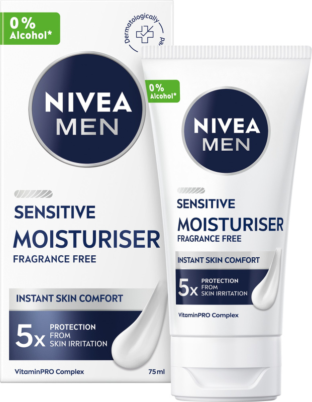 NIVEA MEN Sensitive hydratační krém pro muže 75 ml