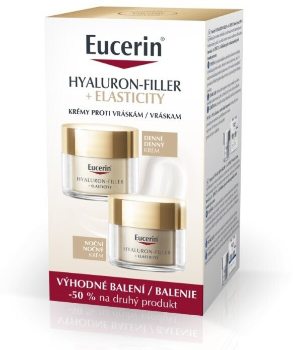 Eucerin denní + noční krém 2x50 ml