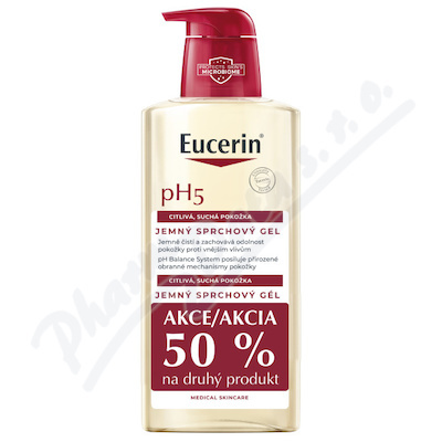 Eucerin pH5 sprchový gel 2x400m