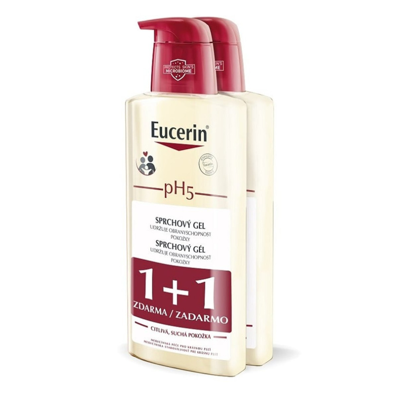 Eucerin pH5 sprchový gel 2x400m