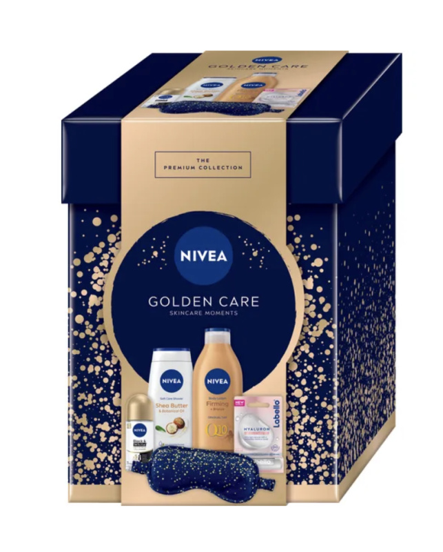 NIVEA Golden Care dárková sada na tělo a obličej