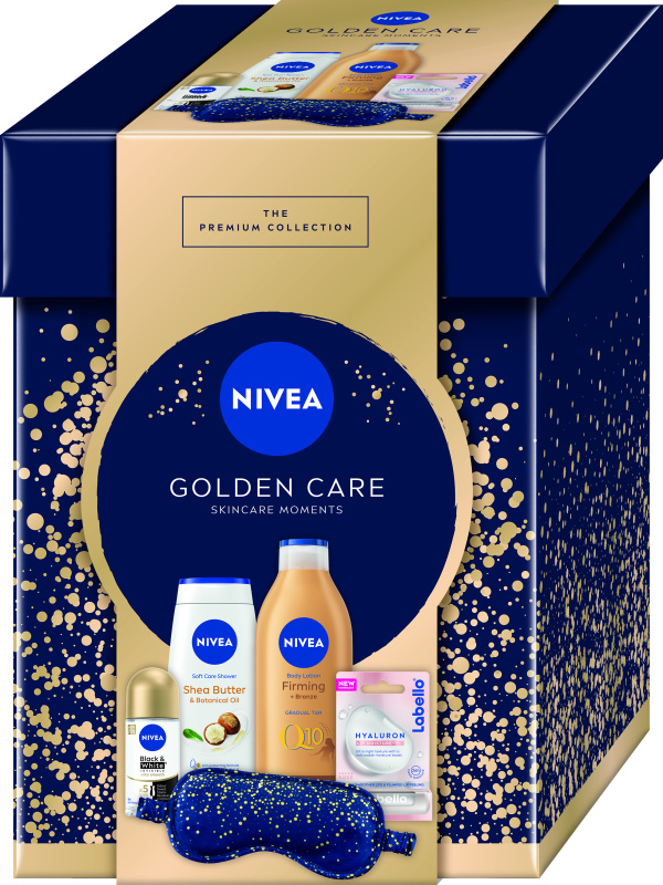 NIVEA Golden Care dárková sada na tělo a obličej