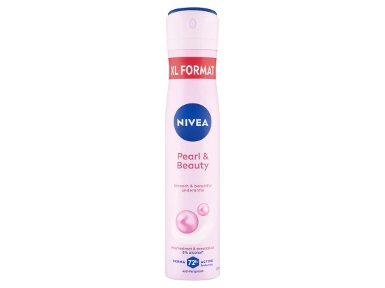 NIVEA Pearl & Beauty antiperspirant ve spreji 72h 200 ml