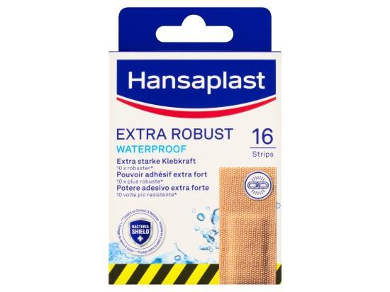 Hansaplast Extra Robust Vodotěsná náplast 16 ks
