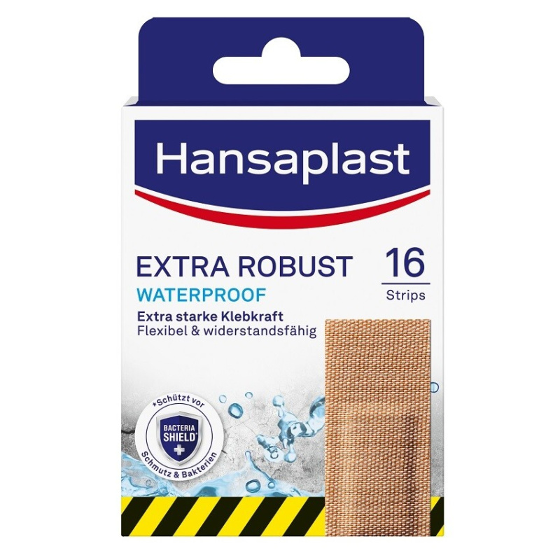Hansaplast Extra Robust Vodotěsná náplast 16 ks