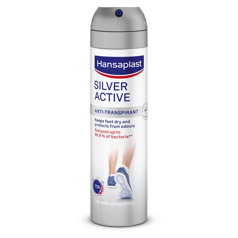 HANSAPLAST Silver Active sprej na nohy 150 ml