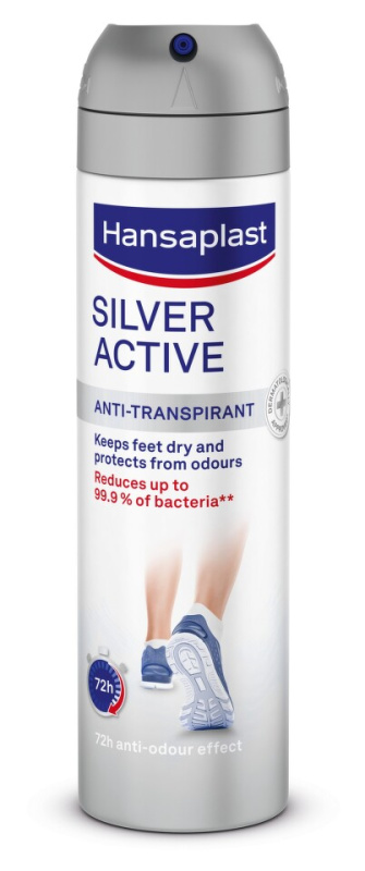 HANSAPLAST Silver Active sprej na nohy 150 ml