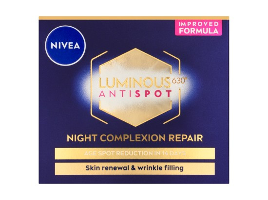 NIVEA Luminous noční krém proti pigmentovým skvrnám 50 ml