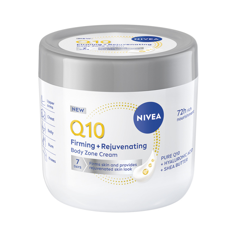 NIVEA Q10 Firming & Rejuvenating zpevňující tělový krém 400 ml