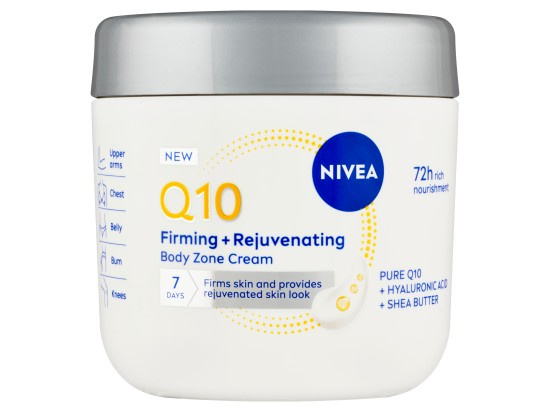 NIVEA Q10 Firming & Rejuvenating zpevňující tělový krém 400 ml