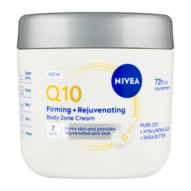 NIVEA Q10 Firming & Rejuvenating zpevňující tělový krém 400 ml