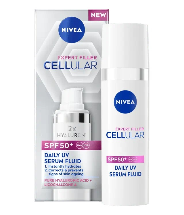 NIVEA Cellular Expert Filler denní sérum SPF 50+ 30 ml