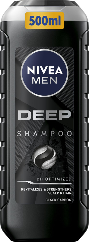 NIVEA MEN Deep posilující šampon 500 ml