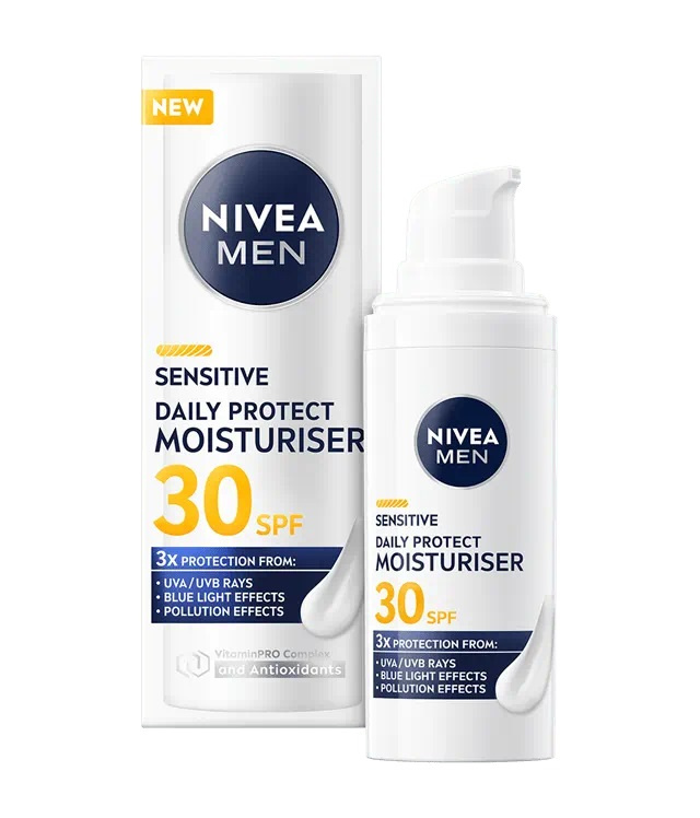 NIVEA MEN Sensitive hydratační denní krém SPF 30 50 ml