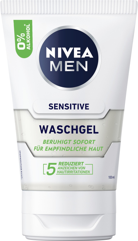 NIVEA MEN Sensitive čisticí gel pro muže 100 ml